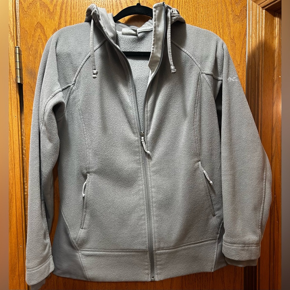 Columbia Gray Fleece Jacket